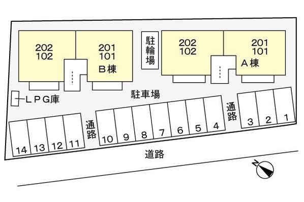 サンワハイツAの物件内観写真